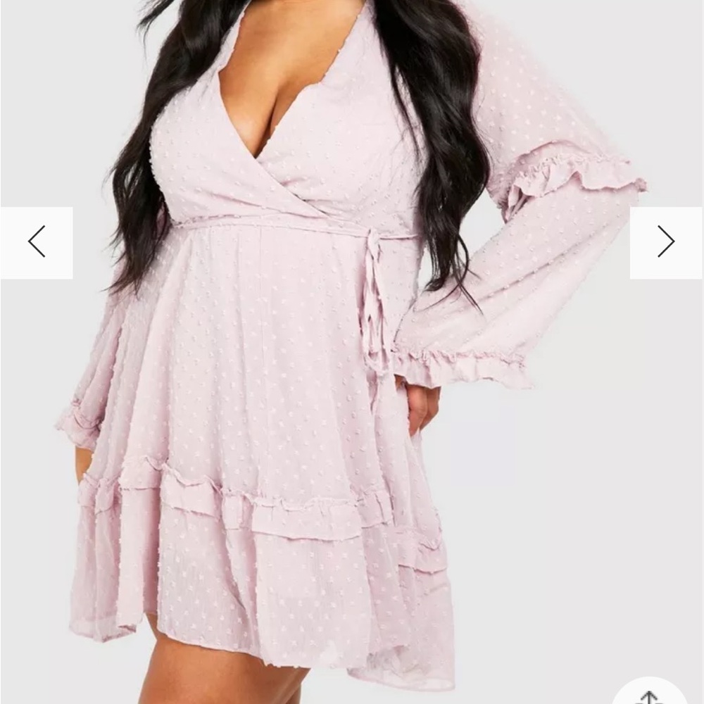 Pink Ruffle Dress